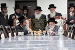 באזוכן ביי כ"ק אדמו"ר מוויזניץ שליט"א לברך ולתברך לקראת ראש השנה הבעל"ט 