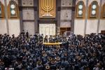 מוצאי ראש השנה ביי כ"ק אדמו"ר מבאבוב שליט"א 