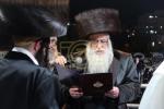 שמחת החתונה פון נכדת כ"ק אדמו"ר מצאנז שליט"א 
