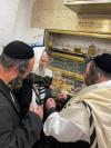 הרה"צ רבי אלימלך בידערמאן שליט"א באתרא קדישא מירון 
