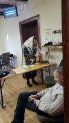 חסידי סאטמאר אין קערעסטיר נאכ'ן געהויבענע שבת אין שטאט סיגוט