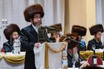 שמחת השבע ברכות פון נכד כ"ק אדמו"ר מפשעווארסק שליט"א צוגעשטעלט דורך קהילת סאטמאר אין אנטווערפן 