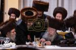 שמחת השבע ברכות פון נכד כ"ק אדמו"ר מפשעווארסק שליט"א צוגעשטעלט דורך קהילת סאטמאר אין אנטווערפן 