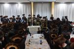 שמחת השבע ברכות פון נכד כ"ק אדמו"ר מפשעווארסק שליט"א צוגעשטעלט דורך קהילת סאטמאר אין אנטווערפן 