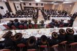 שמחת השבע ברכות פון נכד כ"ק אדמו"ר מפשעווארסק שליט"א צוגעשטעלט דורך קהילת סאטמאר אין אנטווערפן 