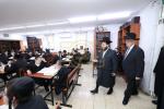 באזוך פון הנגיד ר' מענדיל טייטעלבוים הי"ו פון לאנדאן אין די מוסדות פני מנחם בנשיאות הגאון רבי שאול אלתר שליט"א 