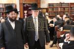 באזוך פון הנגיד ר' מענדיל טייטעלבוים הי"ו פון לאנדאן אין די מוסדות פני מנחם בנשיאות הגאון רבי שאול אלתר שליט"א 