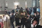 כ"ק אדמו"ר מקארלין סטאלין שליט"א ביים כותל המערבי 