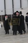 כ"ק אדמו"ר מקארלין סטאלין שליט"א ביים כותל המערבי 