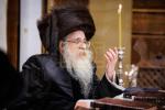 ערשטע חנוכה ליכט ביי כ"ק אדמו"ר מצאנז קלויזענבורג שליט"א 