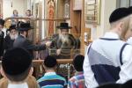 פערטע חנוכה ליכט ביי כ"ק אדמו"ר מסאטמאר שליט"א 