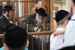 פערטע חנוכה ליכט ביי כ"ק אדמו"ר מסאטמאר שליט"א 