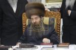 כ"ק אדמו"ר מסאדיגורא ירושלים ביים סעודת הילולא פון זקינו האדמו"ר בעל העקבי אבירים מסאדיגורה זצ"ל 