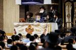 שמחת השבע ברכות פון נכד כ"ק אדמו"ר מבאבוב שליט"א  דורך די תלמידי הת"ת 