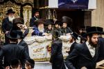 שמחת השבע ברכות פון נכד כ"ק אדמו"ר מבאבוב שליט"א  דורך די תלמידי הת"ת 