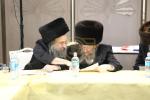 אסיפה פון רבני השכונות אין ירושלים איבער די  נייע באן וואס ווערט איצט געבויעט אין די היימישע געגענט אין ירושלים 