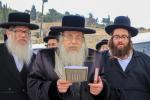 בליץ באזוך פון כ"ק אדמו"ר מטאהש שליט"א בארץ הקודש 