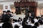באזוך פון כ"ק אדמו"ר מסאטמאר שליט"א אין ת"ת סאטמאר כיתות א' ב' אין קרית יואל 