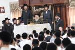 באזוך פון כ"ק אדמו"ר מסאטמאר שליט"א אין ת"ת סאטמאר כיתות א' ב' אין קרית יואל 
