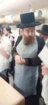כ"ק אדמו"ר מסאדיגורא לאנדאן שליט"א ביים מצות באקן 