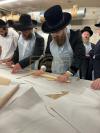 כ"ק אדמו"ר מסאדיגורא לאנדאן שליט"א ביים מצות באקן 