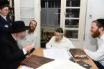 הגר"מ קאטלער שליט"א באזוכט ביי גדולי ראשי ישיבות אין ארה"ק