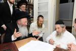 הגר"מ קאטלער שליט"א באזוכט ביי גדולי ראשי ישיבות אין ארה"ק
