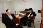 הגר"מ קאטלער שליט"א באזוכט ביי גדולי ראשי ישיבות אין ארה"ק