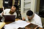 הגר"מ קאטלער שליט"א באזוכט ביי גדולי ראשי ישיבות אין ארה"ק
