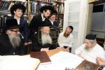 הגר"מ קאטלער שליט"א באזוכט ביי גדולי ראשי ישיבות אין ארה"ק