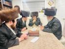 באזוך פון ראש ישיבת תולדות אברהם יצחק שליט"א בבית הרב שלמה ראטטער שליט"א  אב"ד קלודז'ש בקרית טאהש