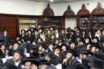 סעודת הילולא פון כ"ק בעל ברך משה מסאטמאר זצ"ל בבית המדרש סאטמאר ירושלים 