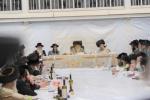 מעמד הדלקה פון כ"ק אדמו"ר מתולדות אהרן שליט"א אין ירושלים 
