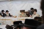 מעמד הדלקה פון כ"ק אדמו"ר מתולדות אהרן שליט"א אין ירושלים 