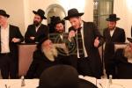 מסיבה בבית הרבני הנגיד ר' אלימלך טאבאק הי"ו בהשתתפות אדמורים ורבנים שליט"א 