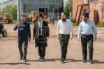 מעמד קבועת מזוזה אין די מילעכיגע פארבריק אין מאסקאווא רוסלאנד