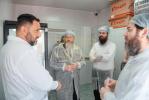 מעמד קבועת מזוזה אין די מילעכיגע פארבריק אין מאסקאווא רוסלאנד