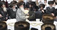 שמחת הבר מצוה פון נכד כ"ק אדמו"ר מצאנז שליט"א