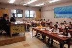 הרה"צ רבי אהרן מענדיל טועערסקי באזוכט אין ת"ת זרע יעקב אין שיכון סקווירא