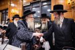 יארצייט פון הרה"ק מצאנז קלויזענבורג זי"ע ביי בנו מ"מ כ"ק אדמו"ר מצאנז קלויזענבורג שליט"א‎‎