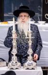 יארצייט פון הרה"ק מצאנז קלויזענבורג זי"ע ביי בנו מ"מ כ"ק אדמו"ר מצאנז קלויזענבורג שליט"א‎‎