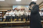 חומש סעודה פון קינדער וועלכע לערנען ביי ניקלשבורגער רבי שליט"א 