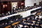 יארצייט פון הגה"ק מבאבוב זצ"ל ביי  כ"ק אדמור מבאבוב 45 שליט"א