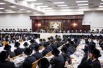 יארצייט פון הגה"ק מבאבוב זצ"ל ביי  כ"ק אדמור מבאבוב 45 שליט"א