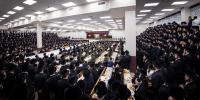 יארצייט פון הגה"ק מבאבוב זצ"ל ביי  כ"ק אדמור מבאבוב 45 שליט"א