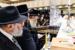 יארצייט פון הגה"ק  מבאבוב זצ"ל ביי בנו כ"ק אדמור מבאבוב שליט"א