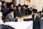 יארצייט פון הגה"ק  מבאבוב זצ"ל ביי בנו כ"ק אדמור מבאבוב שליט"א
