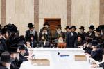 יארצייט פון הגה"ק  מבאבוב זצ"ל ביי בנו כ"ק אדמור מבאבוב שליט"א