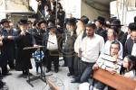מסע הלווית האברך החשוב הרב יחיאל יהושע וועקנין ז"ל 