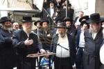 מסע הלווית האברך החשוב הרב יחיאל יהושע וועקנין ז"ל 